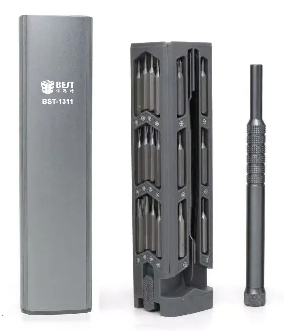 BEST σετ κατσαβίδι ακριβείας BST-1311 με 42 μύτες, με θήκη, 45τμχ