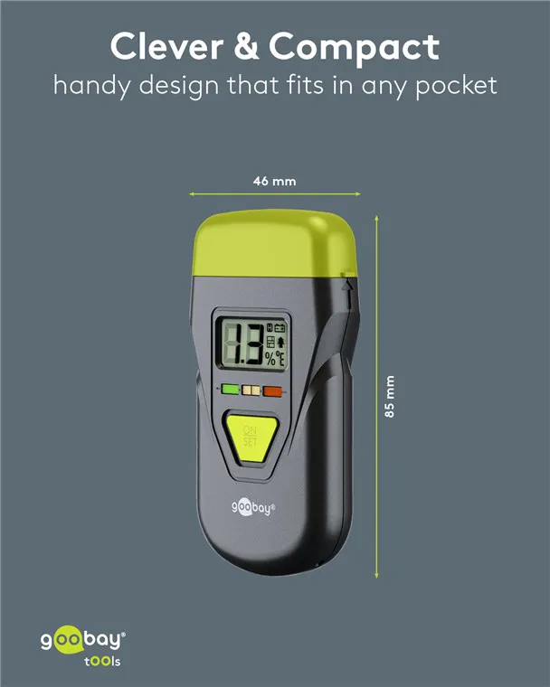 GOOBAY ψηφιακό θερμόμετρο & υγρασιόμετρο 77832
