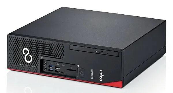 FUJITSU PC Esprimo D738 SFF, Refurbished Grade A Repainted, i5-9500T, 8/256GB SSD, FreeDOS