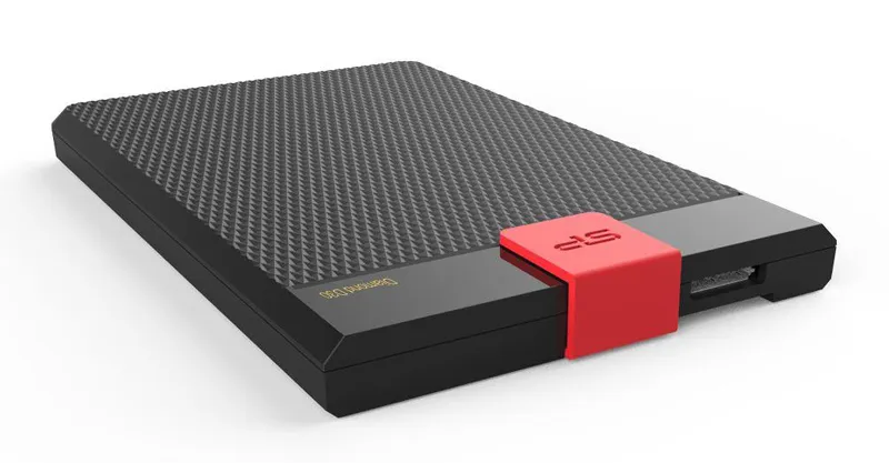 SILICON POWER Εξωτερικός HDD 1TB Diamond D30 D3S, USB 3.2, Black