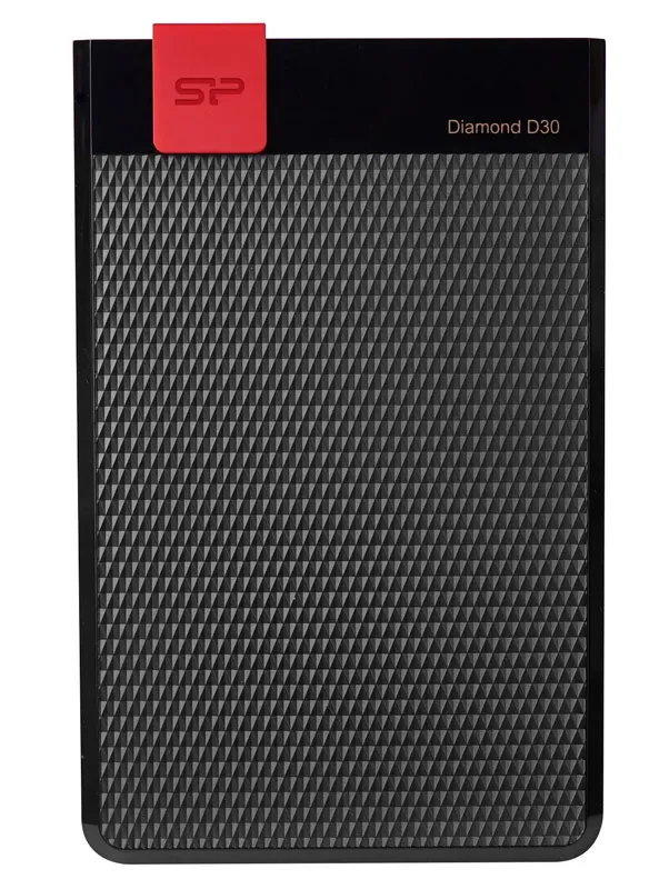 SILICON POWER Εξωτερικός HDD 1TB Diamond D30 D3S, USB 3.2, Black
