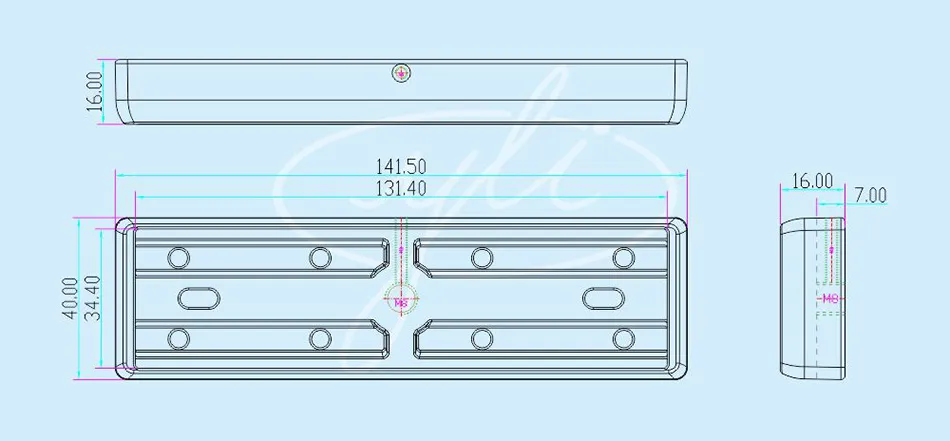 YLI ELECTRONIC Στήριγμα πλάκας μαγνήτη τύπου I MBK-280I