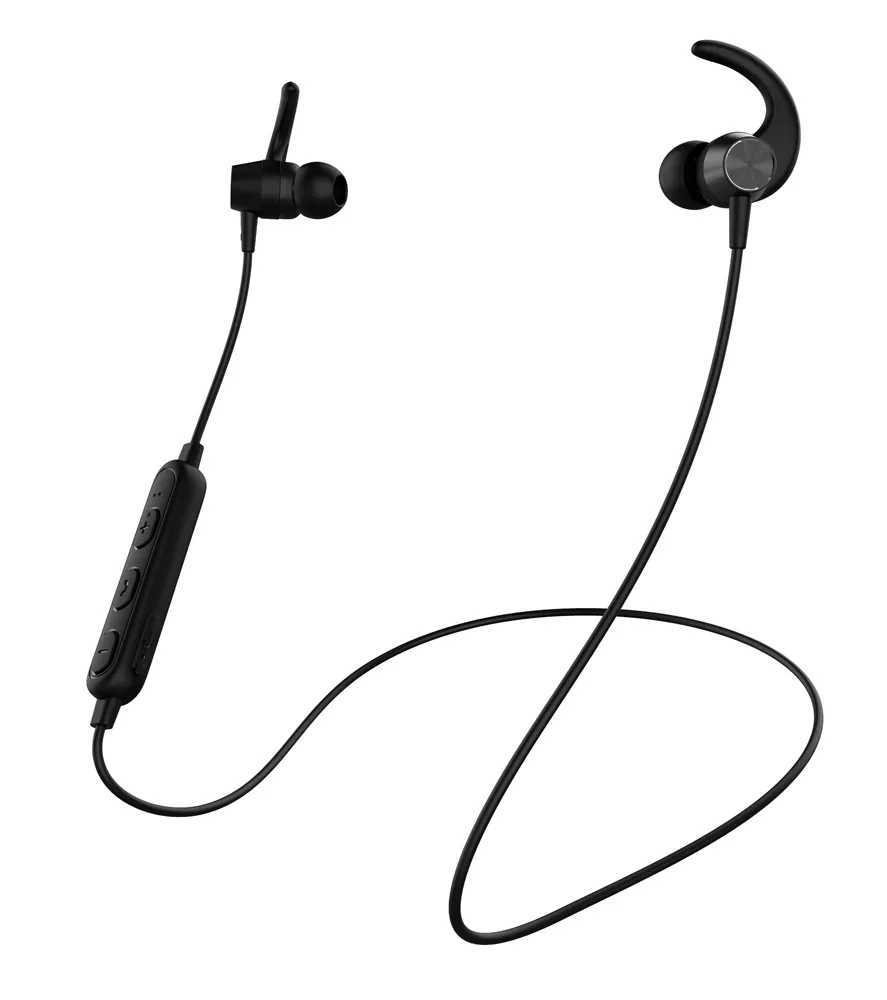 YISON earphones E14 με μαγνήτη, Bluetooth, 10mm, 65mAh, μαύρα