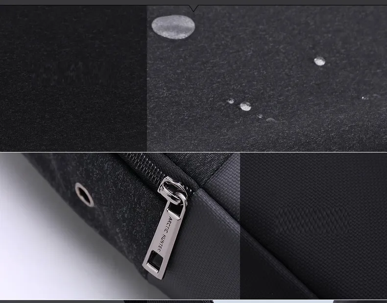 ARCTIC HUNTER τσάντα Crossbody XB0058, 5L, μαύρη