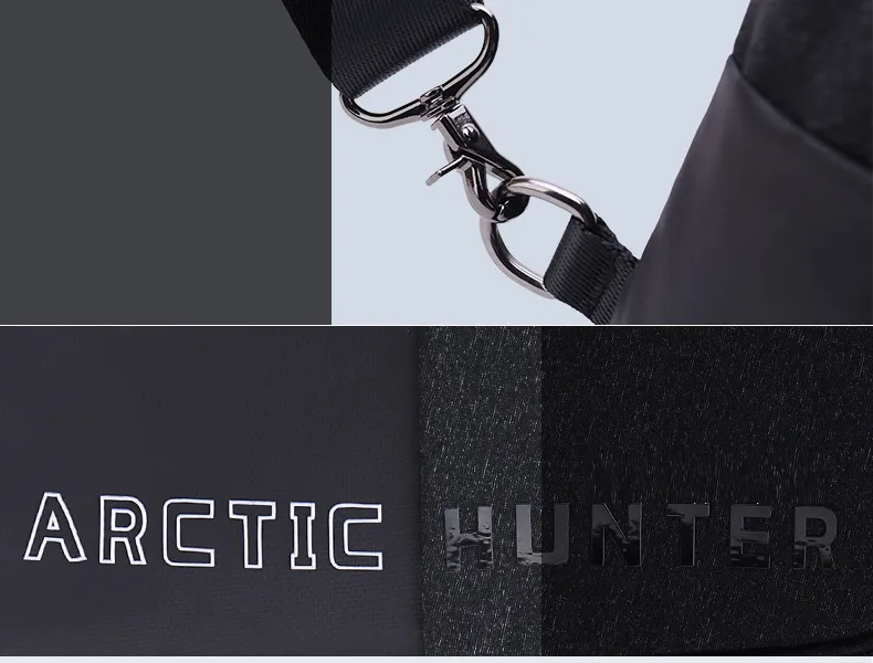 ARCTIC HUNTER τσάντα Crossbody XB0058, 5L, μαύρη