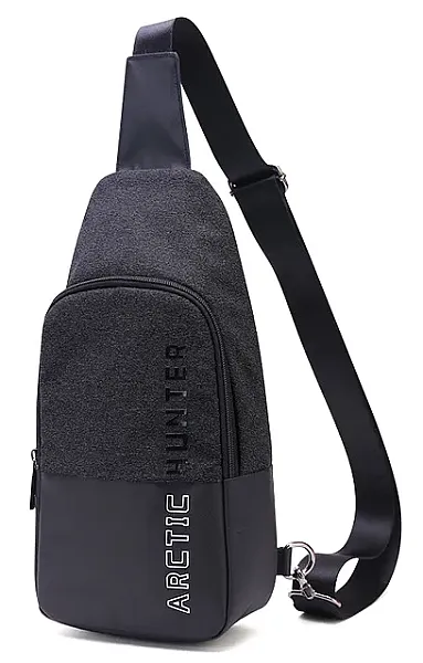 ARCTIC HUNTER τσάντα Crossbody XB0058, 5L, μαύρη