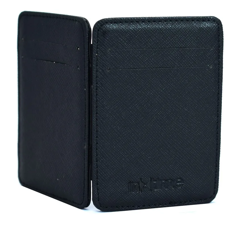 INTIME έξυπνο πορτοφόλι IT-013, RFID, PU leather, μαύρο
