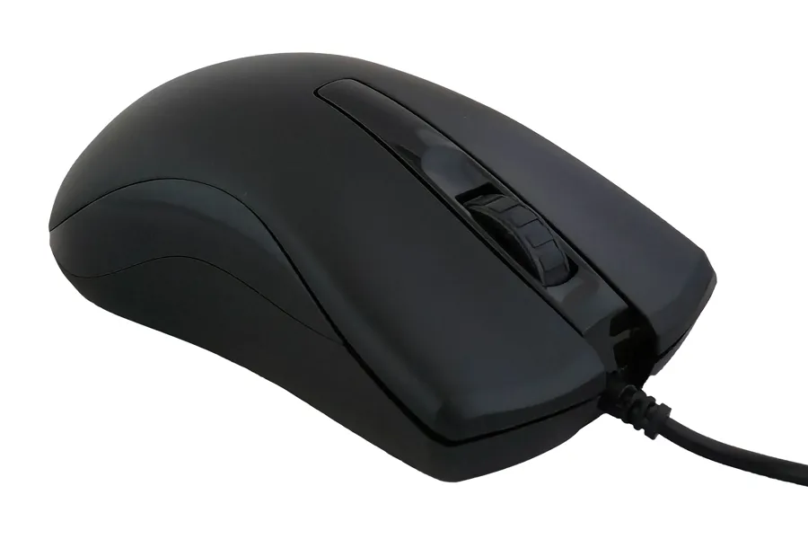 POWERTECH ενσύρματο ποντίκι PT-808, οπτικό, 1000DPI, μαύρο