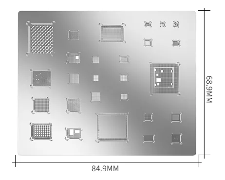 BEST Reballing stencil BST-A10, για iphone 7/7 Plus