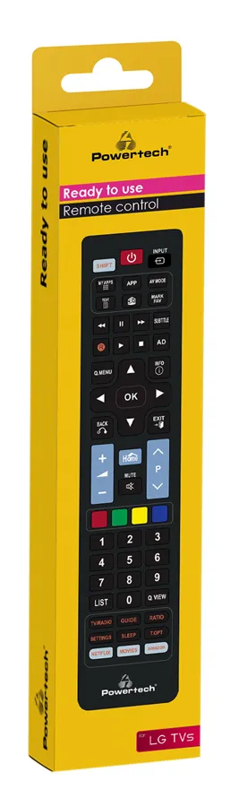 POWERTECH Τηλεχειριστήριο PT-830 για τηλεοράσεις LG