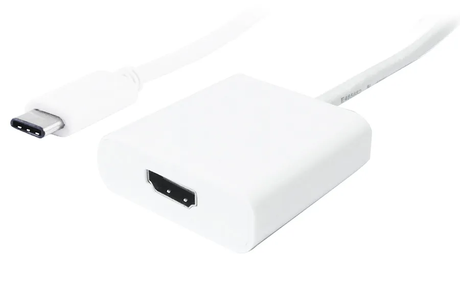 POWERTECH αντάπτορας USB Type-C σε HDMI PTH-037, 4K, λευκό