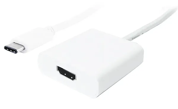 POWERTECH αντάπτορας USB Type-C σε HDMI PTH-037, 4K, λευκό