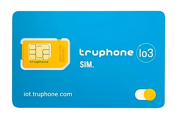 TRUPHONE προπληρωμένη κάρτα SIM Io3, 500MB, για GPS tracker