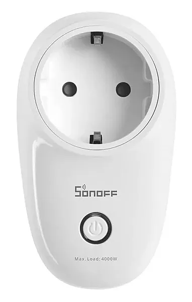 Πρίζα Smart socket WiFi Sonoff S26R2TPF-DE,4000W,λευκός