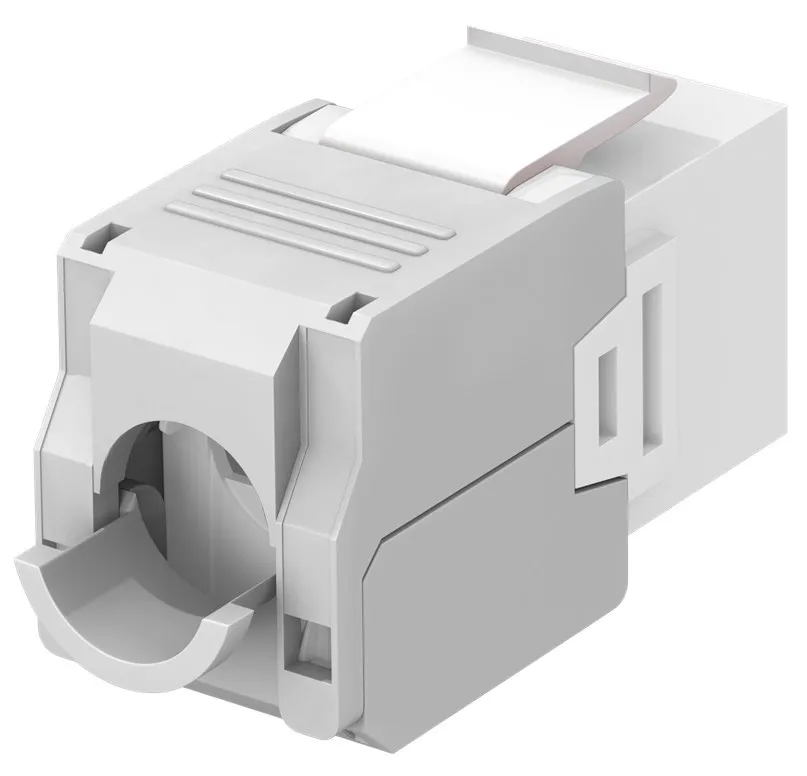 GOOBAY Keystone module RJ45 CAT 6A 90867, UTP, λευκό