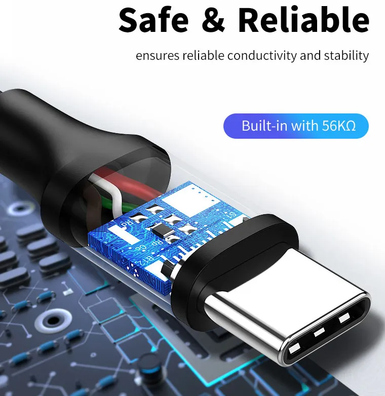 CABLETIME καλώδιο USB-C σε USB U323A, 3A, 480Mbps, 1m, μαύρο