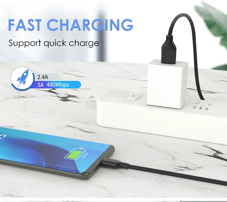 CABLETIME καλώδιο USB-C σε USB U323A, 3A, 480Mbps, 1m, μαύρο