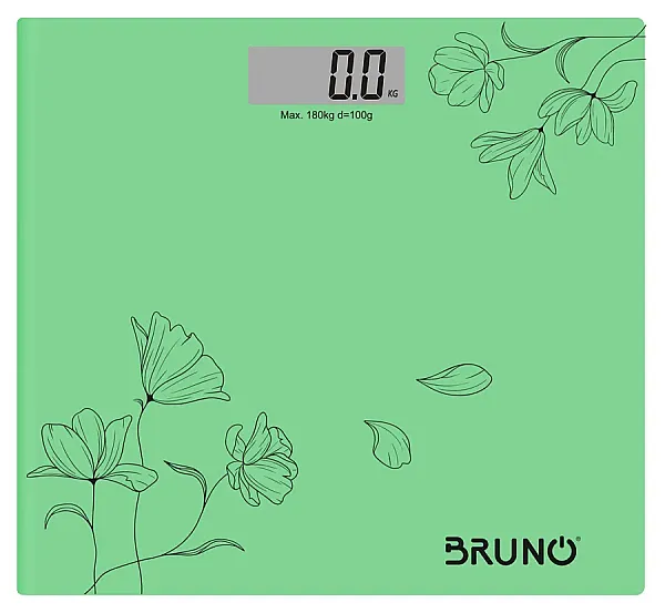 BRUNO ψηφιακή ζυγαριά BRN-0054, έως 180kg, πράσινη