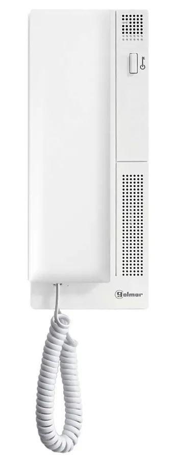 GOLMAR θυροτηλέφωνο T-510R, universal, λευκό