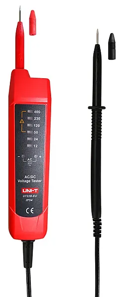 UNI-T μετρητής τάσης AC/DC UT22B-EU, 12V έως 400V, IP54