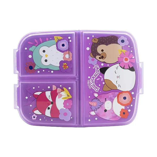 Stor: Squishmallows - Multi Compartment Sandwich Box