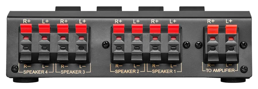 GOOBAY switch 4 σετ ηχείων 11934, έως 200W, μαύρο