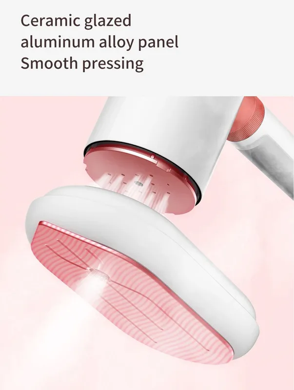 DEERMA ατμοκαθαριστής ρούχων χειρός HS200, 1000W, 110ml, λευκός