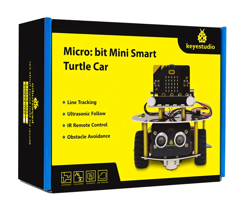 KEYESTUDIO mini smart turtle car KS4024, για Micrο:bit STEM
