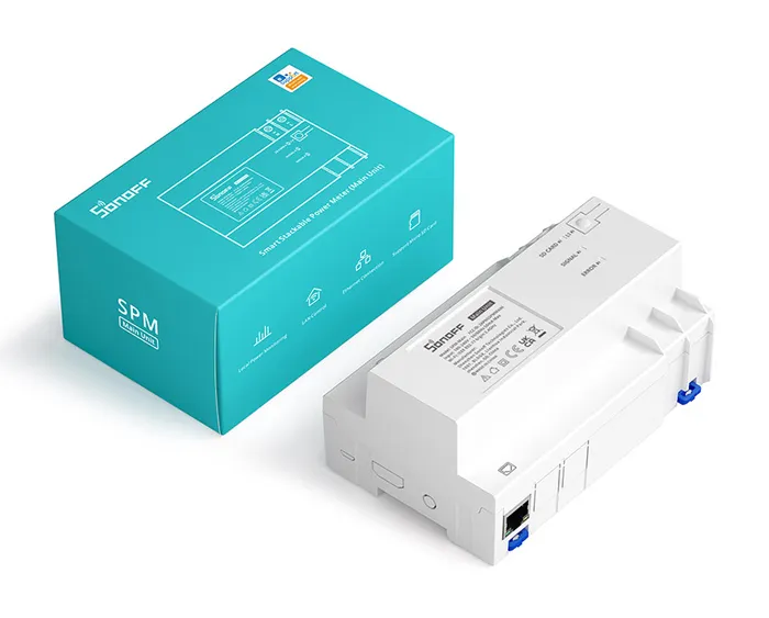 SONOFF smart μονάδα παρακολούθησης ισχύος SPM-MAIN WiFi/Ethernet, 20A