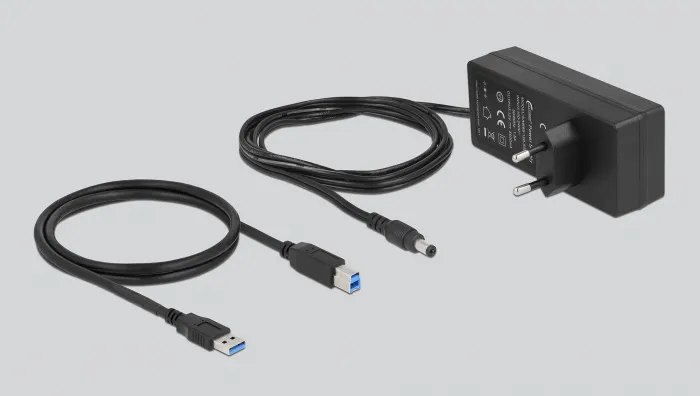 DELOCK USB hub 63670 με διακόπτες, 10x θυρών, 5Gbps, γκρι