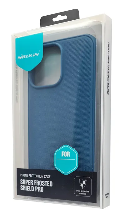 NILLKIN θήκη Super Frosted Shield Pro για Apple iPhone 14 Pro, μπλε