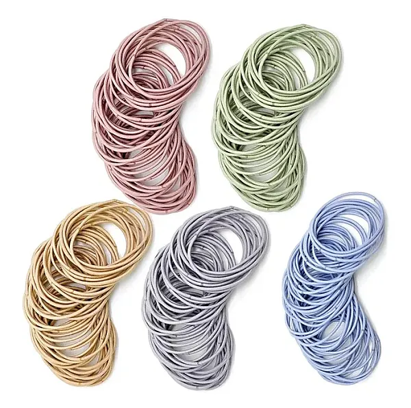 ROXXANI λαστιχάκια μαλλιών RXN-0001, διάφορα χρώματα, 100τμχ