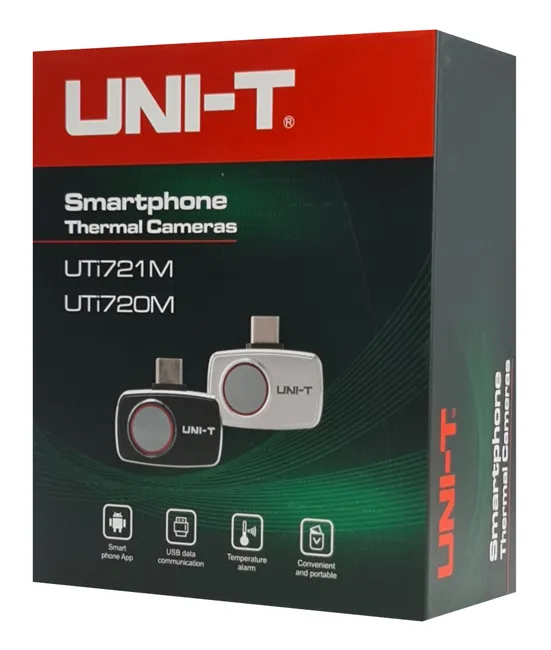 UNI-T συσκευή θερμικής απεικόνισης UTi721M για smartphone, έως 550 °C