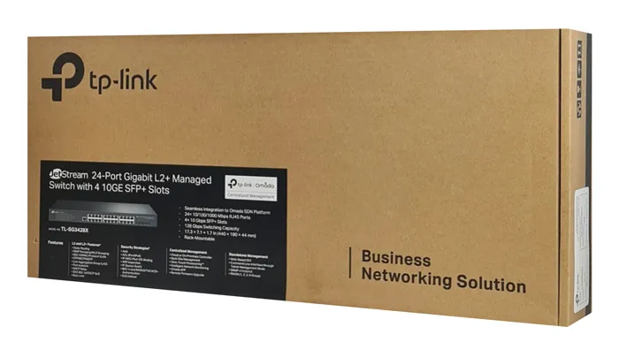 TP-LINK L2+ Managed Switch TL-SG3428X, 24-Port Gigabit, 4x SFP+, Ver.1.4