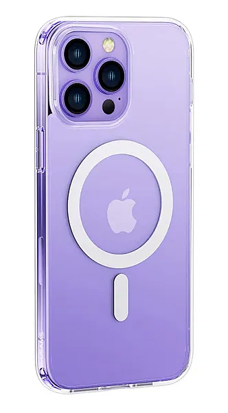 USAMS θήκη Ice Magnet για iPhone 14 Plus, με μαγνήτες, διάφανη