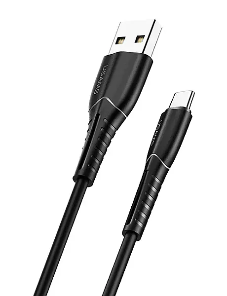 USAMS καλώδιο USB-C σε USB US-SJ366, 2A, 1m, μαύρο