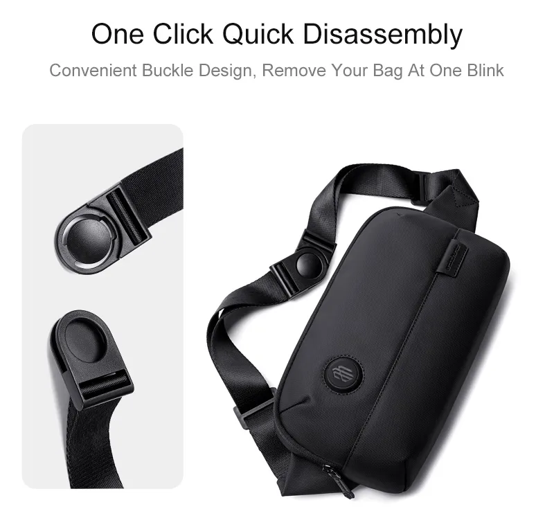 ARCTIC HUNTER τσάντα μέσης Y00557, 3L, γκρι