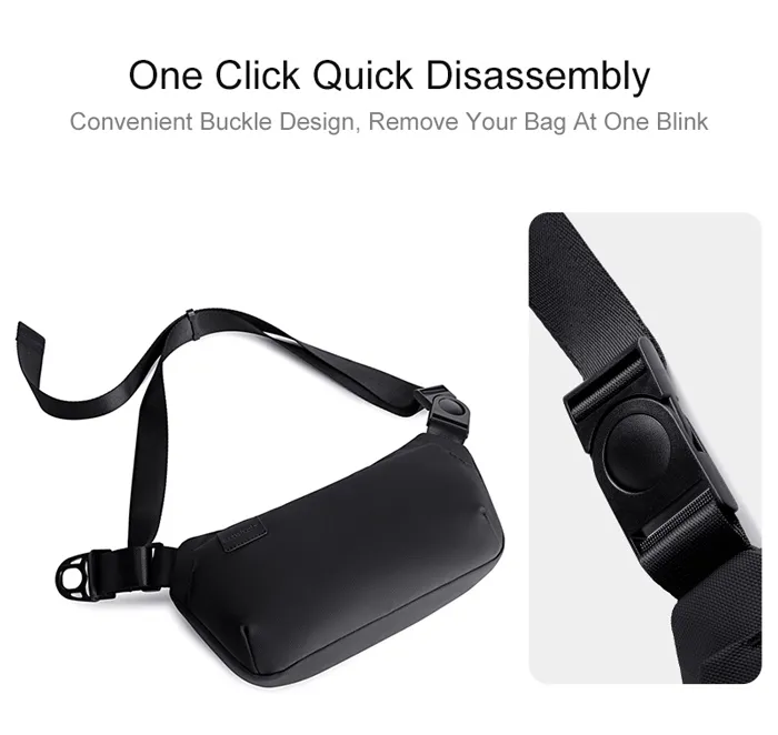 ARCTIC HUNTER τσάντα μέσης Y00569 με θήκη tablet, 3.5L, γκρι