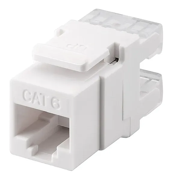 GOOBAY Keystone module RJ45 CAT 6 95740, UTP, 250MHz, λευκό