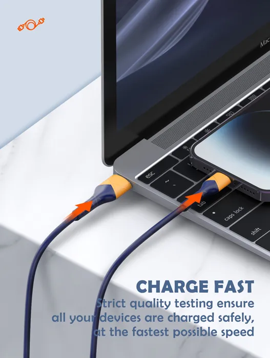 LDNIO καλώδιο Lightning σε USB LS802, 30W, 2m, λευκό