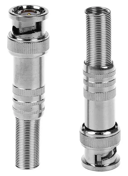 FOLKSAFE βύσμα BNC FS-RG59C-SL, 50Ω, 5τμχ