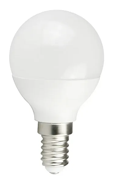 POWERTECH LED λάμπα mini globe E14-010, 7W, 4000K, E14, 600lm