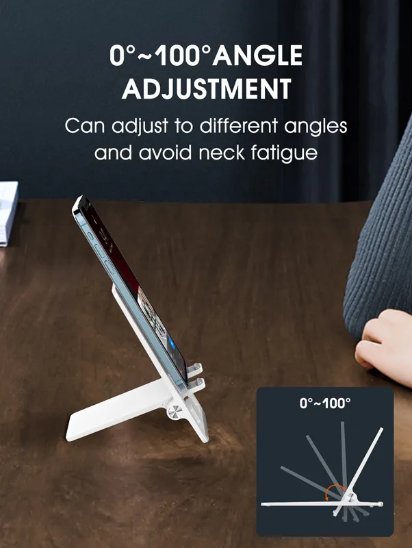 LDNIO βάση smartphone MG06, foldable, 4.7-7.2", λευκή