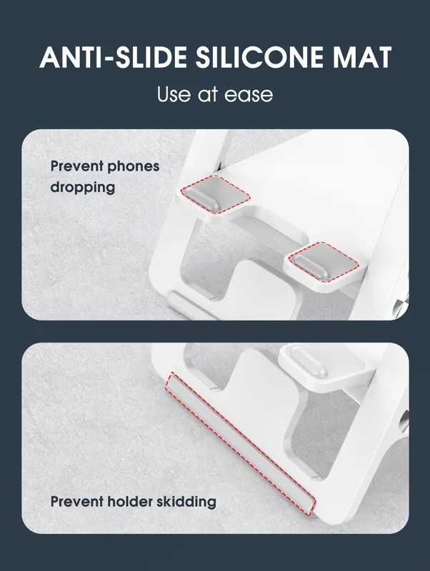 LDNIO βάση smartphone MG06, foldable, 4.7-7.2", λευκή