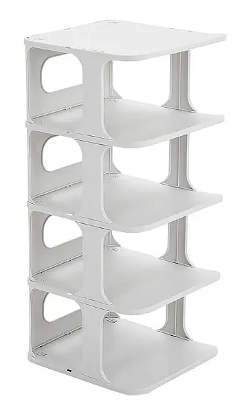 HOME USE παπουτσοθήκη HUH-0150, 5 θέσεων, 24.5x26.5x60cm, γκρι