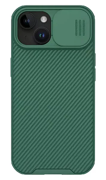 NILLKIN θήκη CamShield Pro για iPhone 15, πράσινη