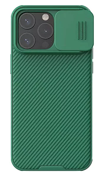 NILLKIN θήκη CamShield Pro για iPhone 15 Pro Max, πράσινη