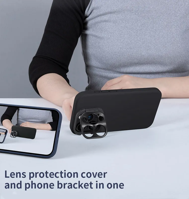 NILLKIN θήκη LensWing Magnetic για iPhone 15 Pro, μαύρη