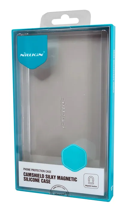 NILLKIN θήκη CamShield Silky Magnetic Silicone για iPhone 15, μαύρη