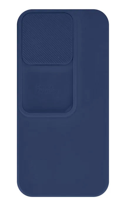 POWERTECH Θήκη Camshield Soft MOB-1885 για iPhone 15 Pro, μπλε